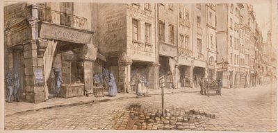 Une Rue - Adolphe Martial Potemont