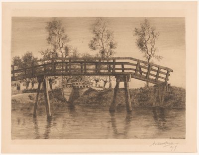 Pont - Adolphe P.H J. van Weezel Errens (signed by artist)
