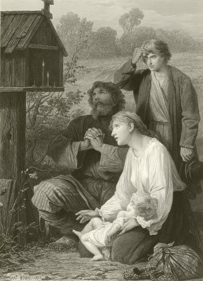 Un sanctuaire en Russie - Adolphe Yvon