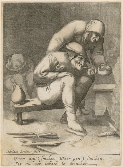 fumeur de pipe - Adriaen Brouwer
