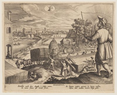 Août, à partir de douze mois - Adriaen Collaert