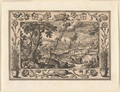 Le rêve de Jacob, tiré de Paysages avec scènes de l