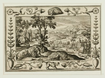Juda et Tamar, extrait de Paysages avec scènes de l