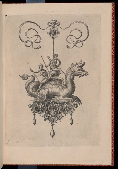 Planche 10, page, Bullarum Inaurium etc. Archetypi Artificiosi Pars Altera - Adriaen Collaert