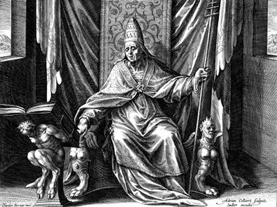 Le Pape Grégoire I, le Grand, vers 1540-1567 - Adriaen Collaert