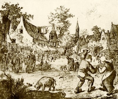 Fête foraine néerlandaise - Adriaen Jansz. van Ostade