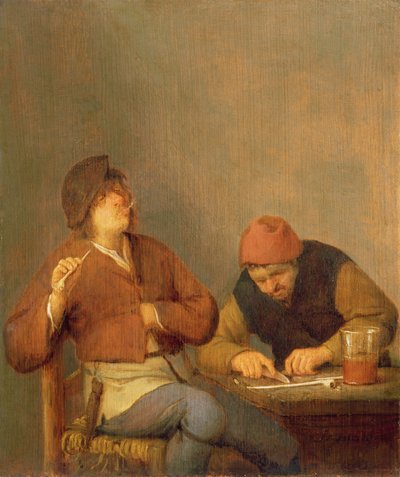 Deux fumeurs à l