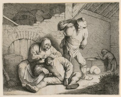 Déparaitage - Adriaen van Ostade