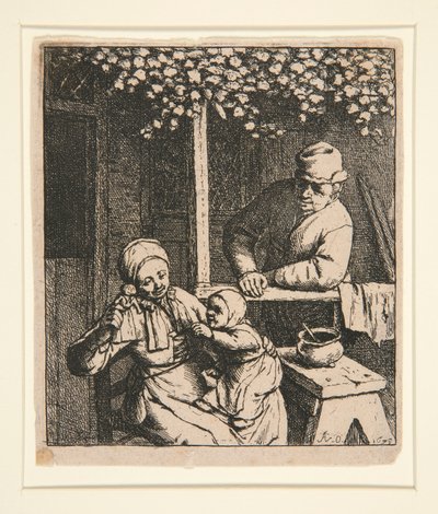 La poupée désirée - Adriaen van Ostade