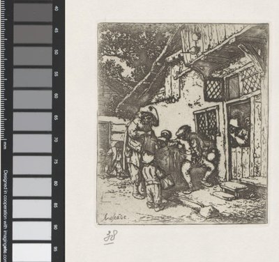 Musiciens itinérants - Adriaen van Ostade