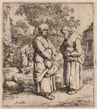 Deux commères - Adriaen van Ostade
