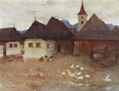 Tchécoslovaquie : Vazsecz, un village slovaque - Adrian Scott Stokes