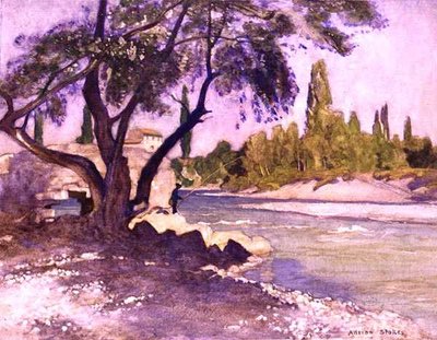 La Durance à Sisteron, France - Adrian Scott Stokes