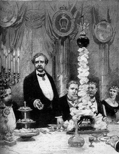 Banquet donné par la colonie scandinave de Paris en l