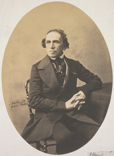 Portrait de Giacomo Meyerbeer 1791-1864 - Adrien Tournachon