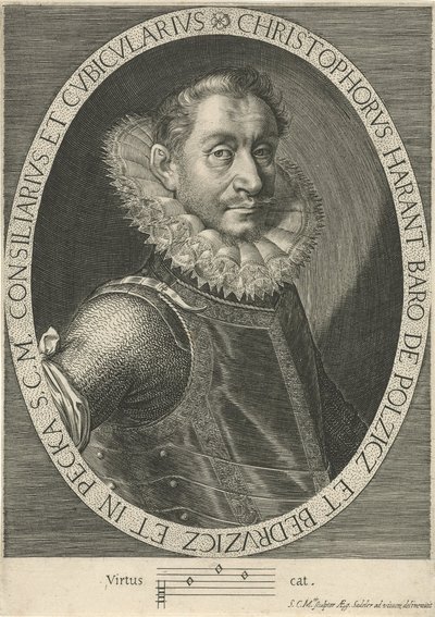 Portrait du compositeur Krystof Harant 1564-1621, vers 1600 - Aegidius Sadeler or Saedeler