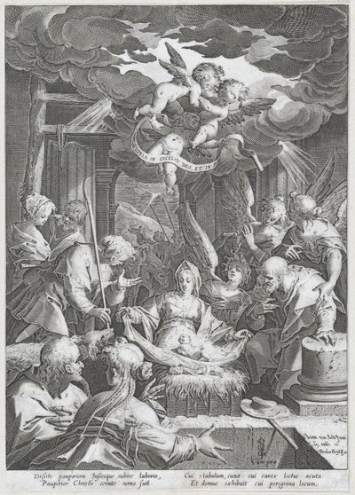 Nativité - Aegidius Sadeler II