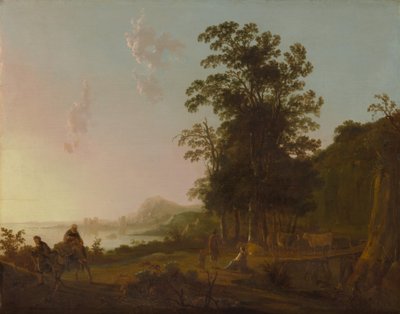 Paysage avec la Fuite en Égypte - Aelbert Cuyp
