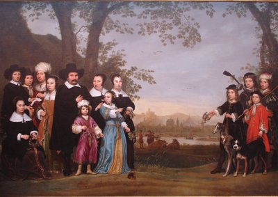 Portrait de la famille Sam - Aelbert Cuyp