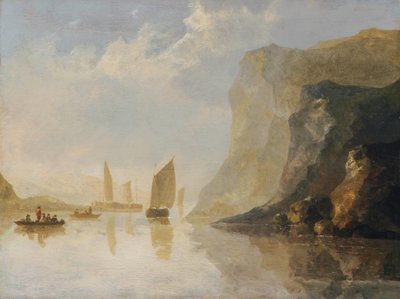 Paysage fluvial avec bateaux - Aelbert Cuyp
