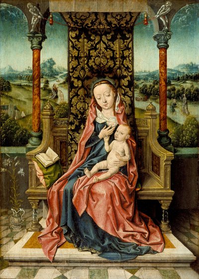Madone et Enfant en majesté - Aelbrecht Bouts