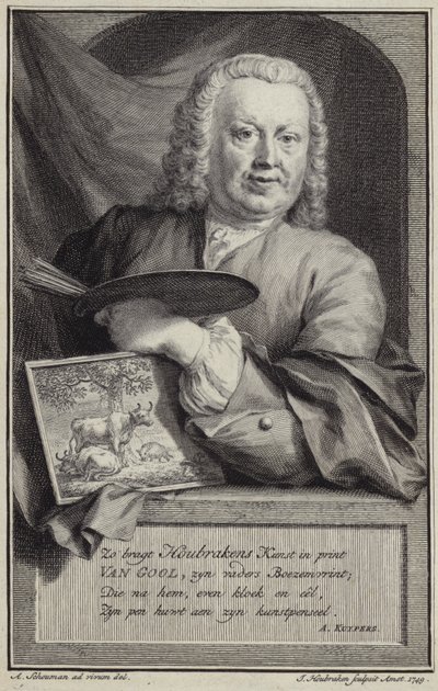 Portrait de Jan van Gool - Aert Schouman