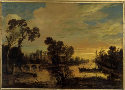 Paysage avec canal - Aert van der Neer