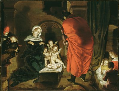 La Nativité du Christ, première moitié du 16ème siècle - Aertgen Claesz. Leyden van