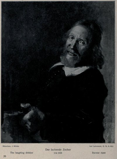 Buveur rieur - After Frans Hals