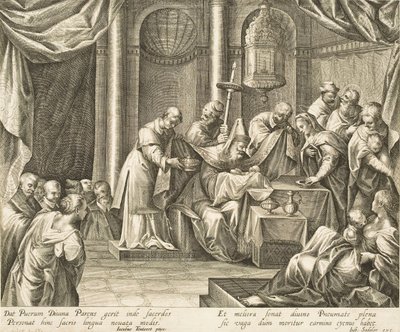 La circoncision du Christ - after Jacopo Tintoretto