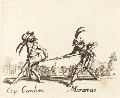 Cap. Cardoni et Maramao - After Jacques Callot