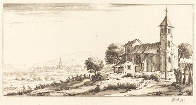 Église du village - After Jacques Callot