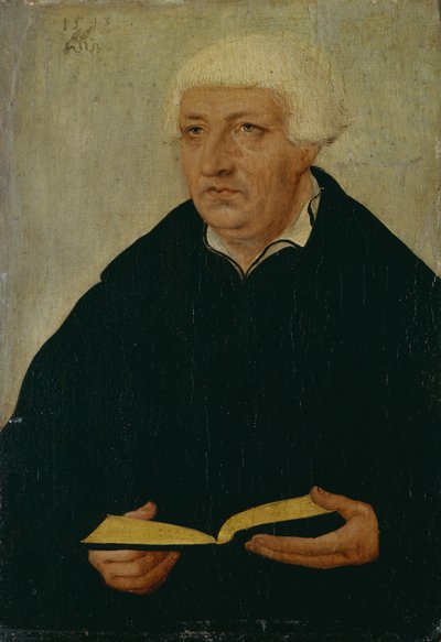Portrait de Johannes Bugenhagen (1485 - 1558) - after Lucas Cranach the Elder