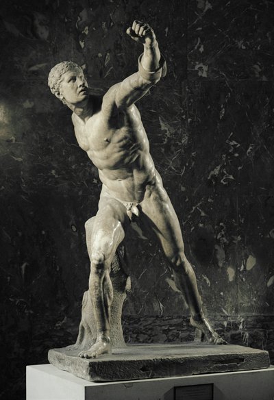 Le gladiateur Borghèse, trouvé à Anzio, en Italie ... - Agasias Agasias