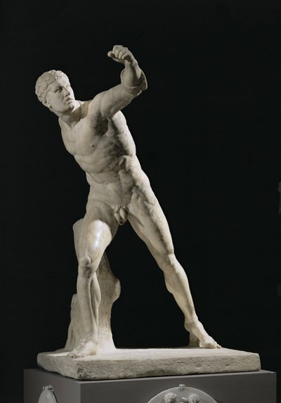 Le gladiateur Borghese, trouvé à Anzio, en Italie, vers ... - Agasias Agasias