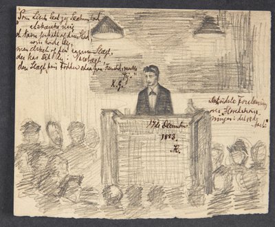 La dernière conférence sur le courant principal du 19ème siècle - Agnes Slott Møller