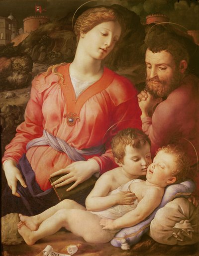 La Sainte Famille Panciatichi, c. 1540 - Agnolo Bronzino