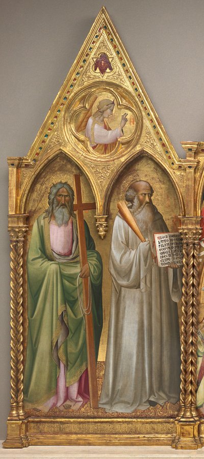 Saint André et Saint Benoît avec l