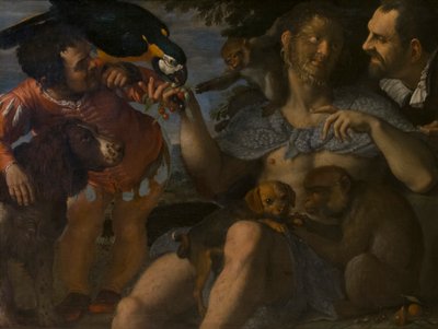 Arrigo Peloso, Pietro Matto et Amon Nano - Agostino Carracci