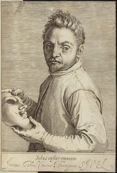 Portrait de Giovanni Gabrielli - Agostino Carracci