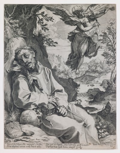 Saint François consolé par l