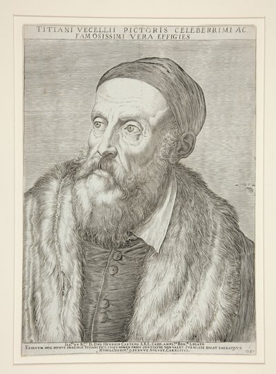 Tiziano Vecelli (Titien) - Agostino Carracci