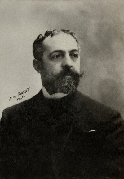 Portrait du peintre français Theobald Chartran ( 1849 - Aime Dupont