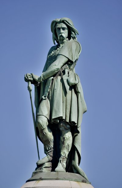 Statue colossale de Vercingétorix (72-46 avant J.-C.), chef gaulois - Sculpture de Millet Aimé 1865 - Aime Millet