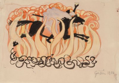 Ohne Titel - Akseli Gallen-Kallela
