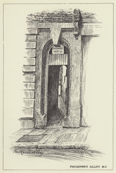 Faulkners Alley, EC - Alan Stapleton