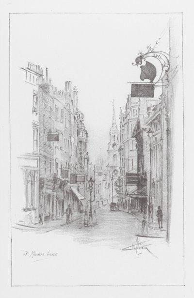 Ruelles de Londres : St Martin