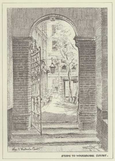 Marches vers Wardrobe Court - Alan Stapleton