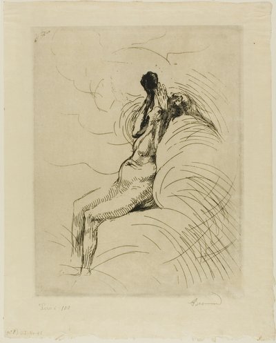 Apothéose, planche douze de Femme - Albert Besnard