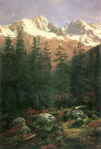 Rocheuses canadiennes - Albert Bierstadt